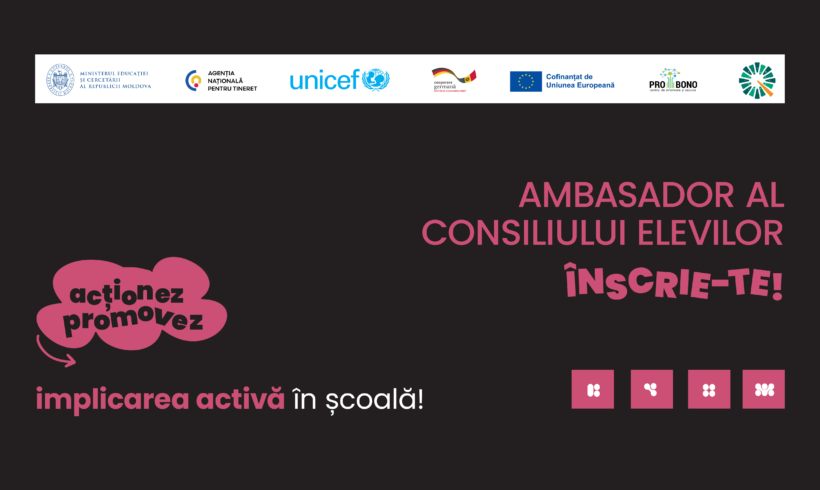 Faci parte dintr-un Consiliu al Elevilor și vrei să înțelegi cum poți organiza alegeri democratice și campanii eficiente în școala ta. Înscrie-te și fii Ambasador al CE