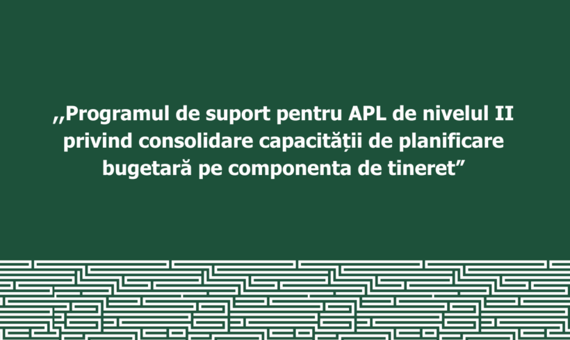 Oportunitate pentru reprezentanții Autoritățile Publice Locale de nivel II